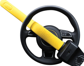 Campervan steering wheel lock